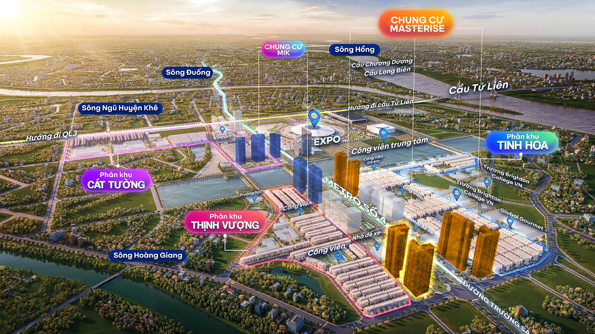 Phối cảnh Vinhomes Global Gate